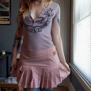 Heart Moon Star mini skirt